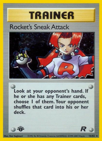 Rocket's Sneak Attack (16), Team Rocket 16/82