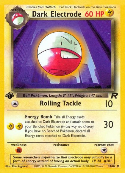 Dark Electrode, Team Rocket 34/82