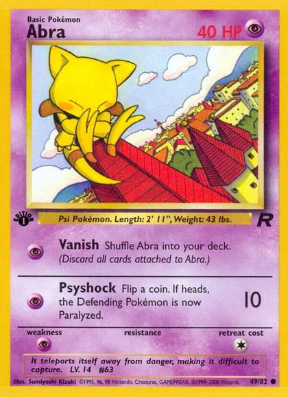 Abra, Team Rocket 49/82