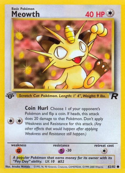 Meowth, Team Rocket 62/82