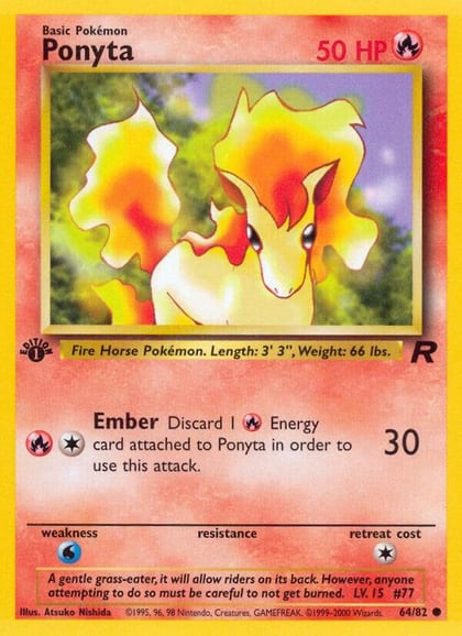 Ponyta, Team Rocket 64/82