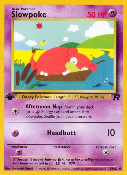 Slowpoke, Team Rocket 67/82