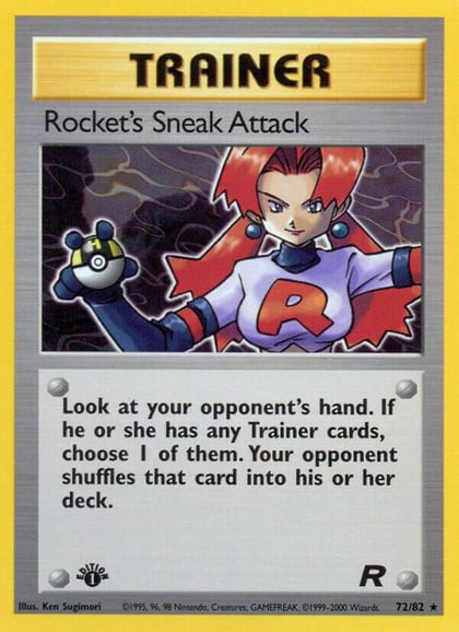 Rocket's Sneak Attack (72), Team Rocket 72/82