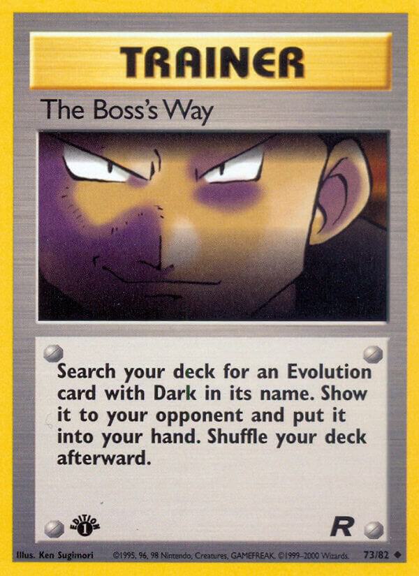 The Boss's Way, Team Rocket 73/82