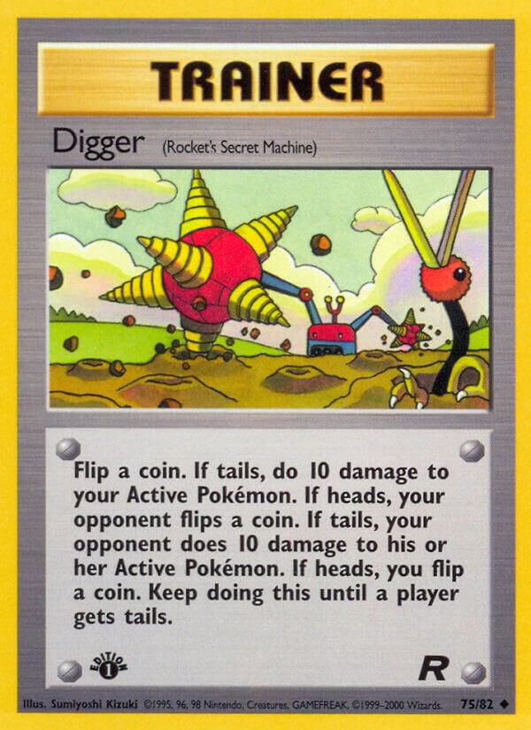 Digger (Rocket's Secret Machine), Team Rocket 75/82