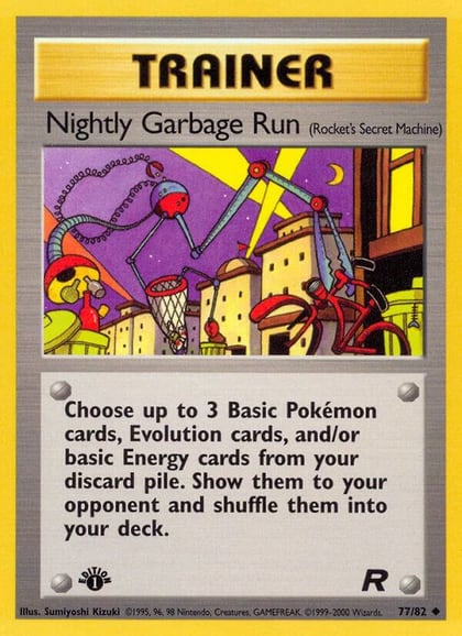 Nightly Garbage Run (Rocket's Secret Machine), Team Rocket 77/82