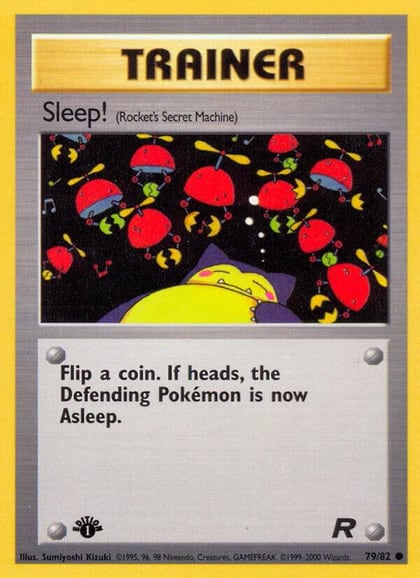 Sleep! (Rocket's Secret Machine), Team Rocket 79/82