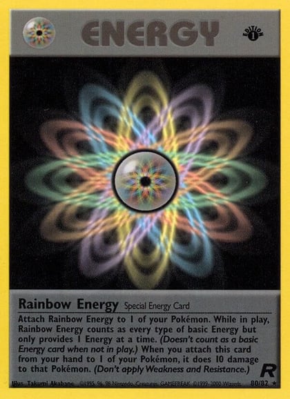 Rainbow Energy (80), Team Rocket 80/82
