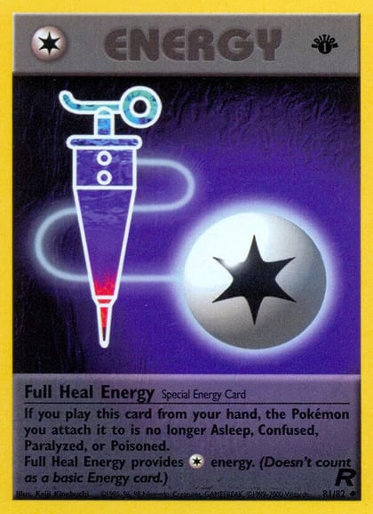 Full Heal Energy, Team Rocket 81/82