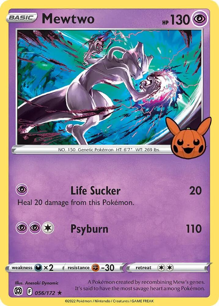 Mewtwo, Trick or Trade BOOster Bundle 056/172