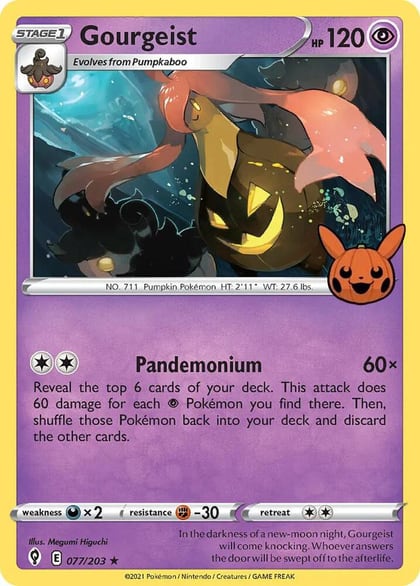 Gourgeist, Trick or Trade BOOster Bundle 077/203