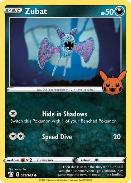 Zubat, Trick or Trade BOOster Bundle 089/163