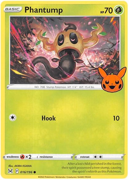 Phantump, Trick or Trade BOOster Bundle 2023 016/196