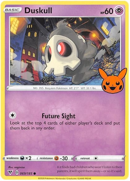 Duskull, Trick or Trade BOOster Bundle 2023 069/185