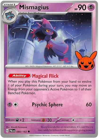 Mismagius, Trick or Trade BOOster Bundle 2023 088/193