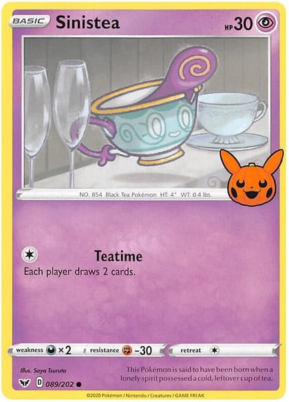 Sinistea, Trick or Trade BOOster Bundle 2023 089/202