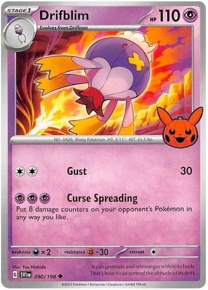 Drifblim, Trick or Trade BOOster Bundle 2023 090/198