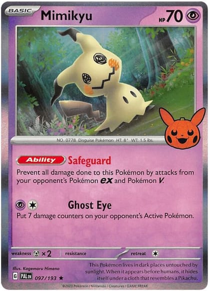 Mimikyu, Trick or Trade BOOster Bundle 2023 097/193