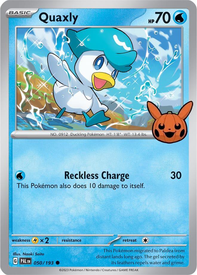 Quaxly - 050/193, Trick or Trade BOOster Bundle 2024 050/193