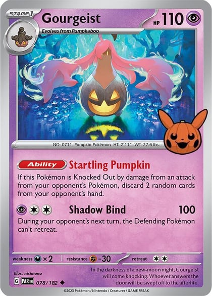 Gourgeist, Trick or Trade BOOster Bundle 2024 078/182