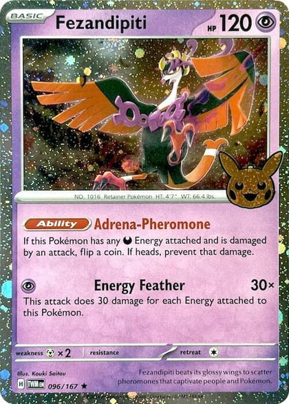 Fezandipiti (Cosmos Holo), Trick or Trade BOOster Bundle 2024 096/167