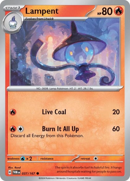 Lampent, SV06: Twilight Masquerade 037/167