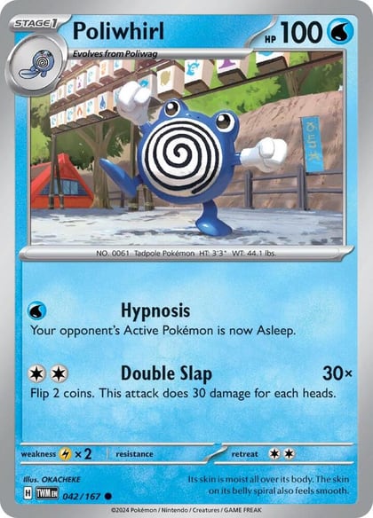 Poliwhirl, SV06: Twilight Masquerade 042/167
