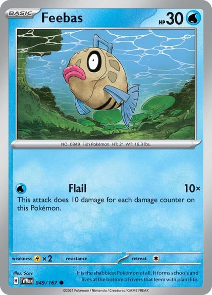 Feebas, SV06: Twilight Masquerade 049/167