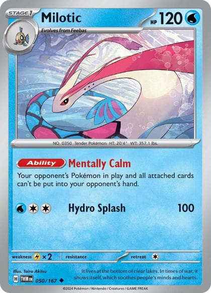 Milotic, SV06: Twilight Masquerade 050/167