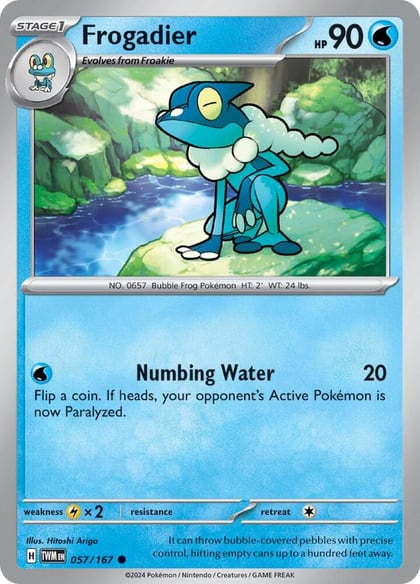 Frogadier, SV06: Twilight Masquerade 057/167