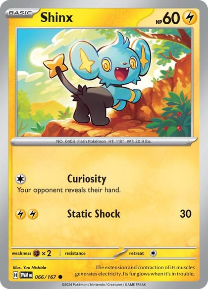Shinx, SV06: Twilight Masquerade 066/167