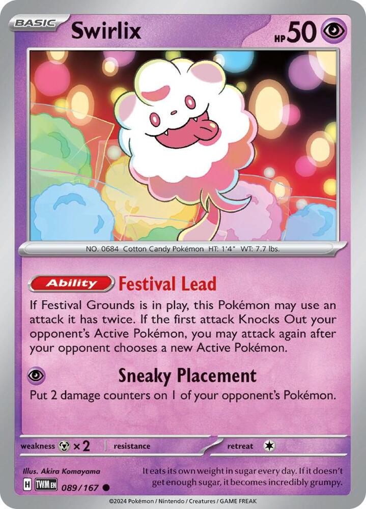 Swirlix, SV06: Twilight Masquerade 089/167