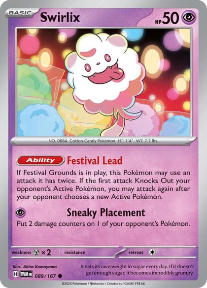 Swirlix, SV06: Twilight Masquerade 089/167