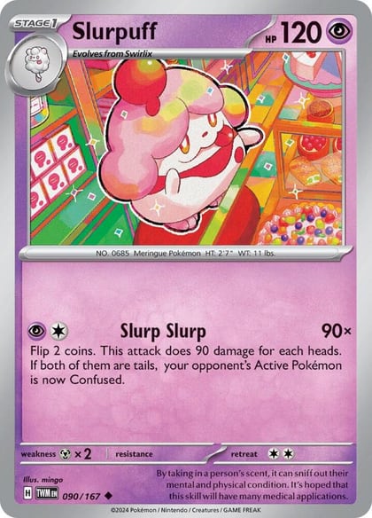 Slurpuff, SV06: Twilight Masquerade 090/167