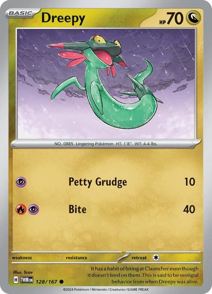 Dreepy, SV06: Twilight Masquerade 128/167