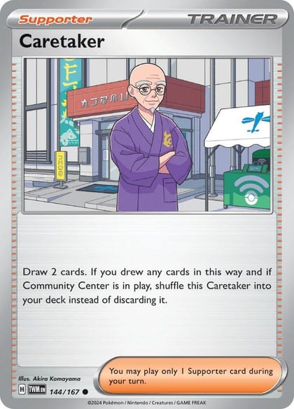 Caretaker - 144/167, SV06: Twilight Masquerade 144/167