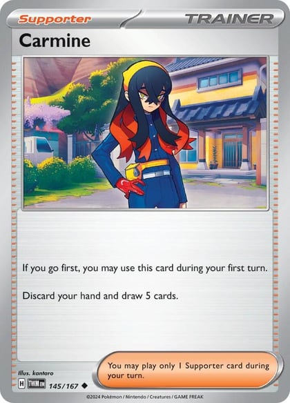 Carmine - 145/167, SV06: Twilight Masquerade 145/167