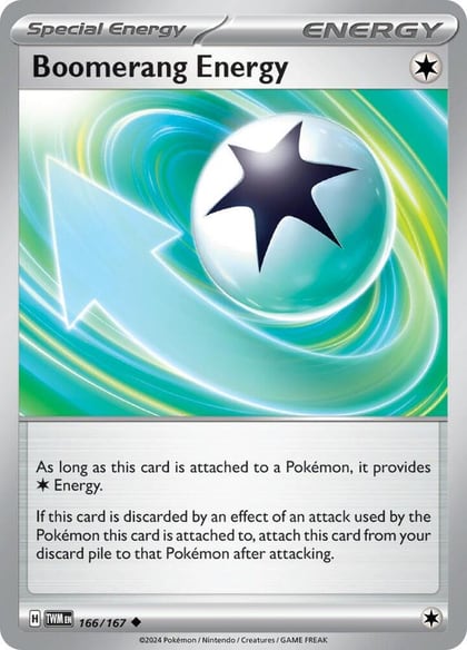Boomerang Energy, SV06: Twilight Masquerade 166/167