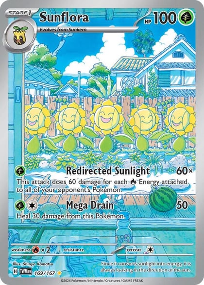Sunflora - 169/167, SV06: Twilight Masquerade 169/167