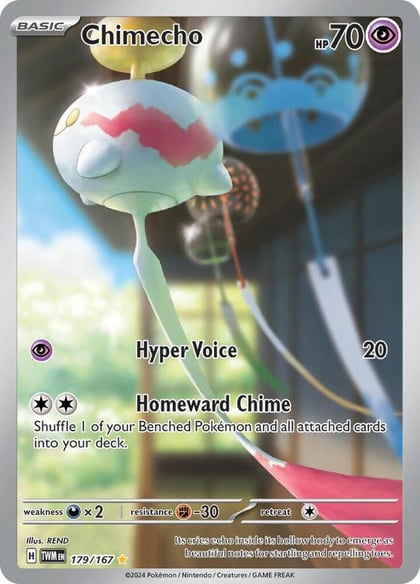 Chimecho - 179/167, SV06: Twilight Masquerade 179/167