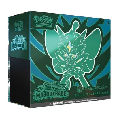 Twilight Masquerade Pokemon Center Elite Trainer Box (Exclusive), SV06: Twilight Masquerade P543844