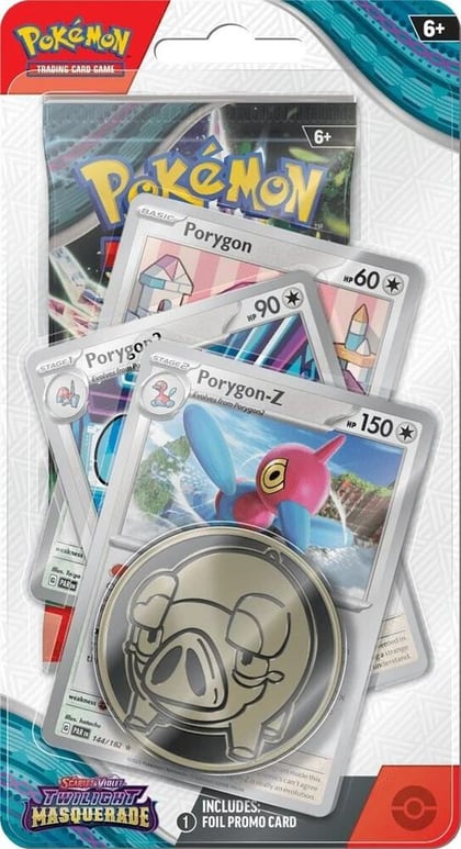 Twilight Masquerade Premium Checklane Blister [Porygon], SV06: Twilight Masquerade P544180