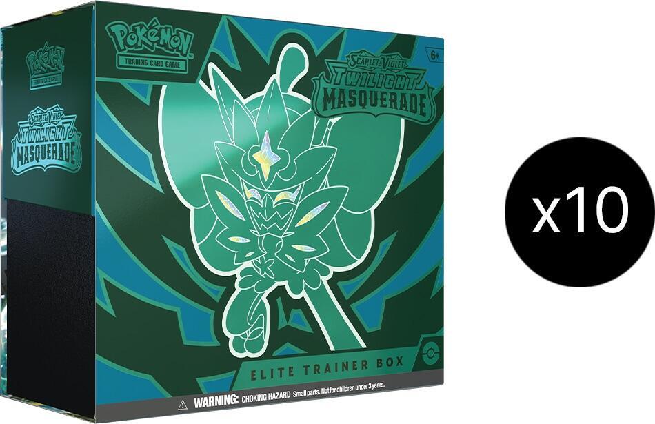 Twilight Masquerade Elite Trainer Box Case, SV06: Twilight Masquerade P544385