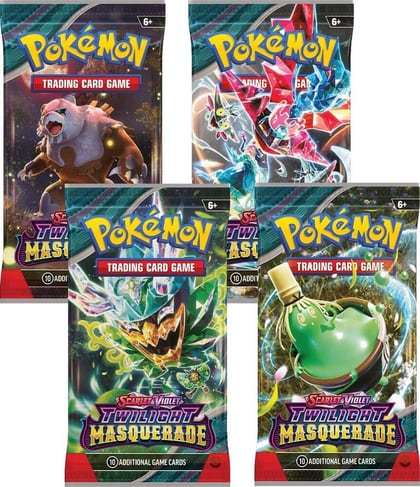 Twilight Masquerade Booster Pack Art Bundle [Set of 4], SV06: Twilight Masquerade P549487