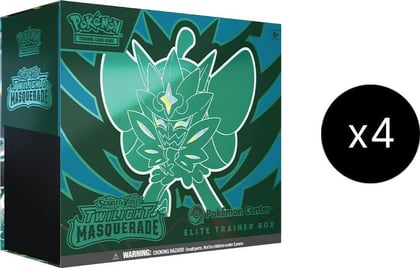 Twilight Masquerade Pokemon Center Elite Trainer Box (Exclusive) Case, SV06: Twilight Masquerade P549491