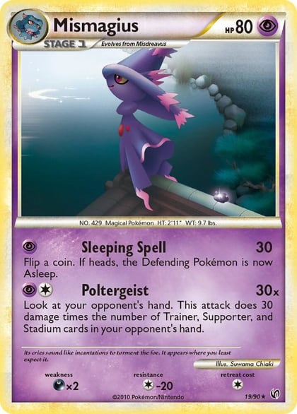 Mismagius, Undaunted 19/90