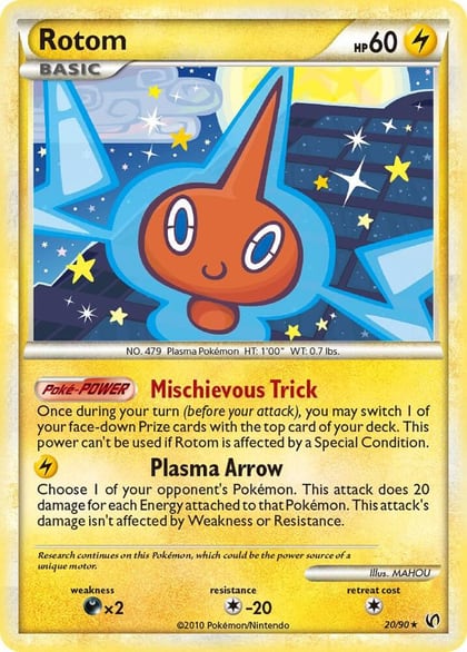 Rotom, Undaunted 20/90