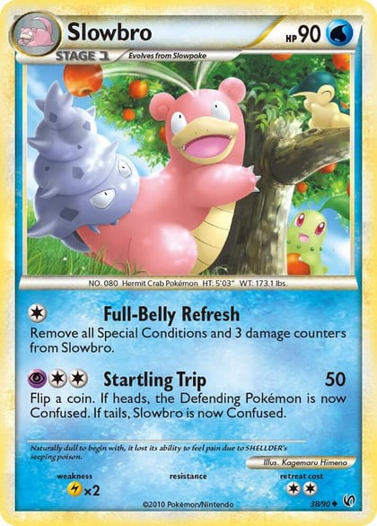 Slowbro, Undaunted 38/90