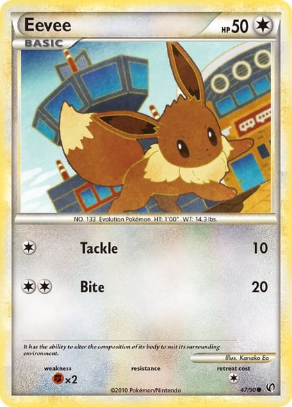 Eevee (47), Undaunted 47/90