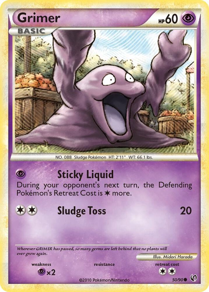 Grimer, Undaunted 50/90